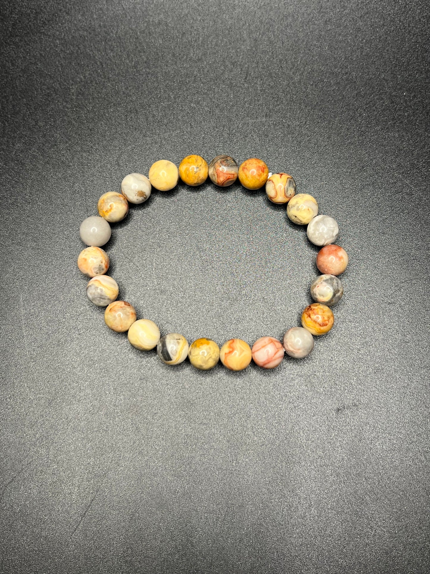 Crazy Lace Agate Bracelet