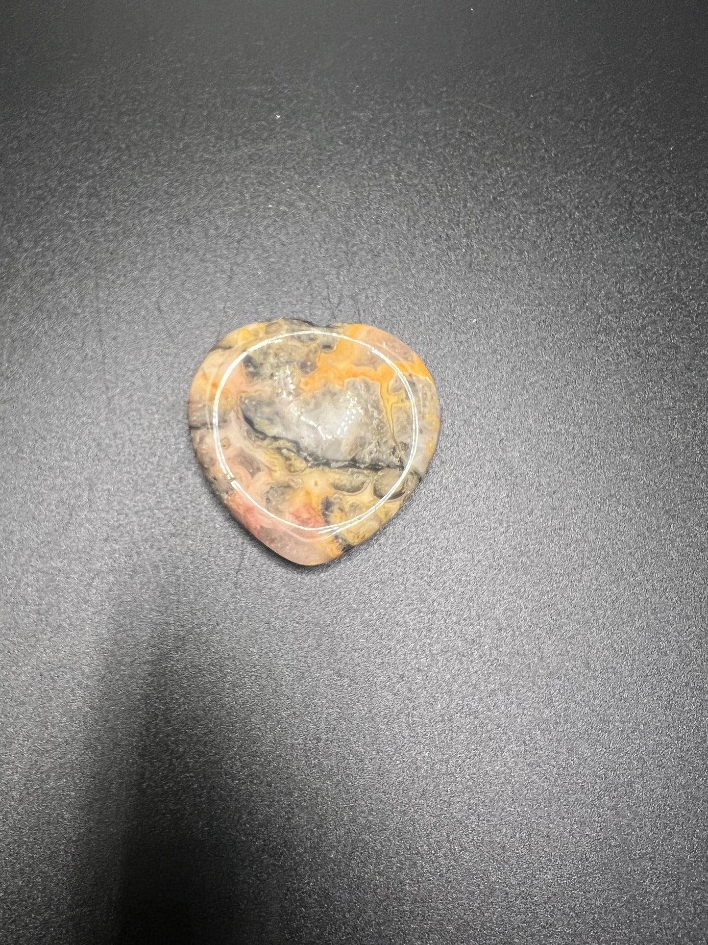 Mixed Stone Heart Worry Stones