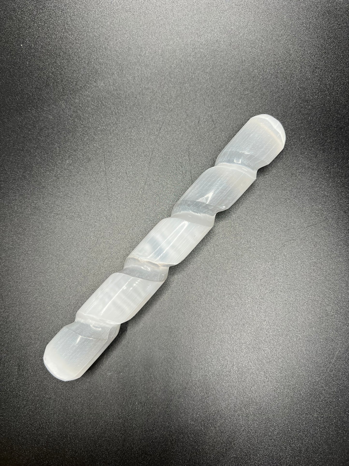 Selenite Spiral Massage Wand