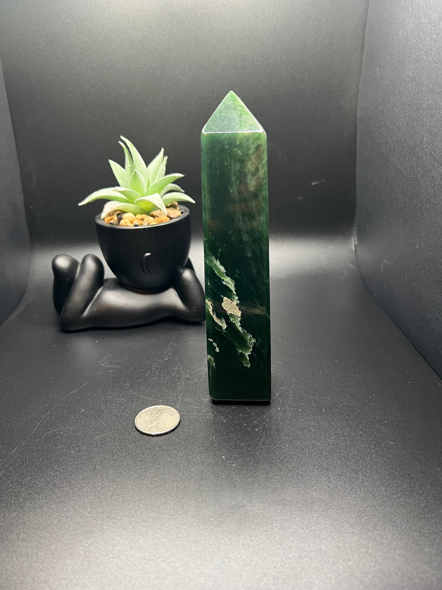 Nephrite Jade Tower