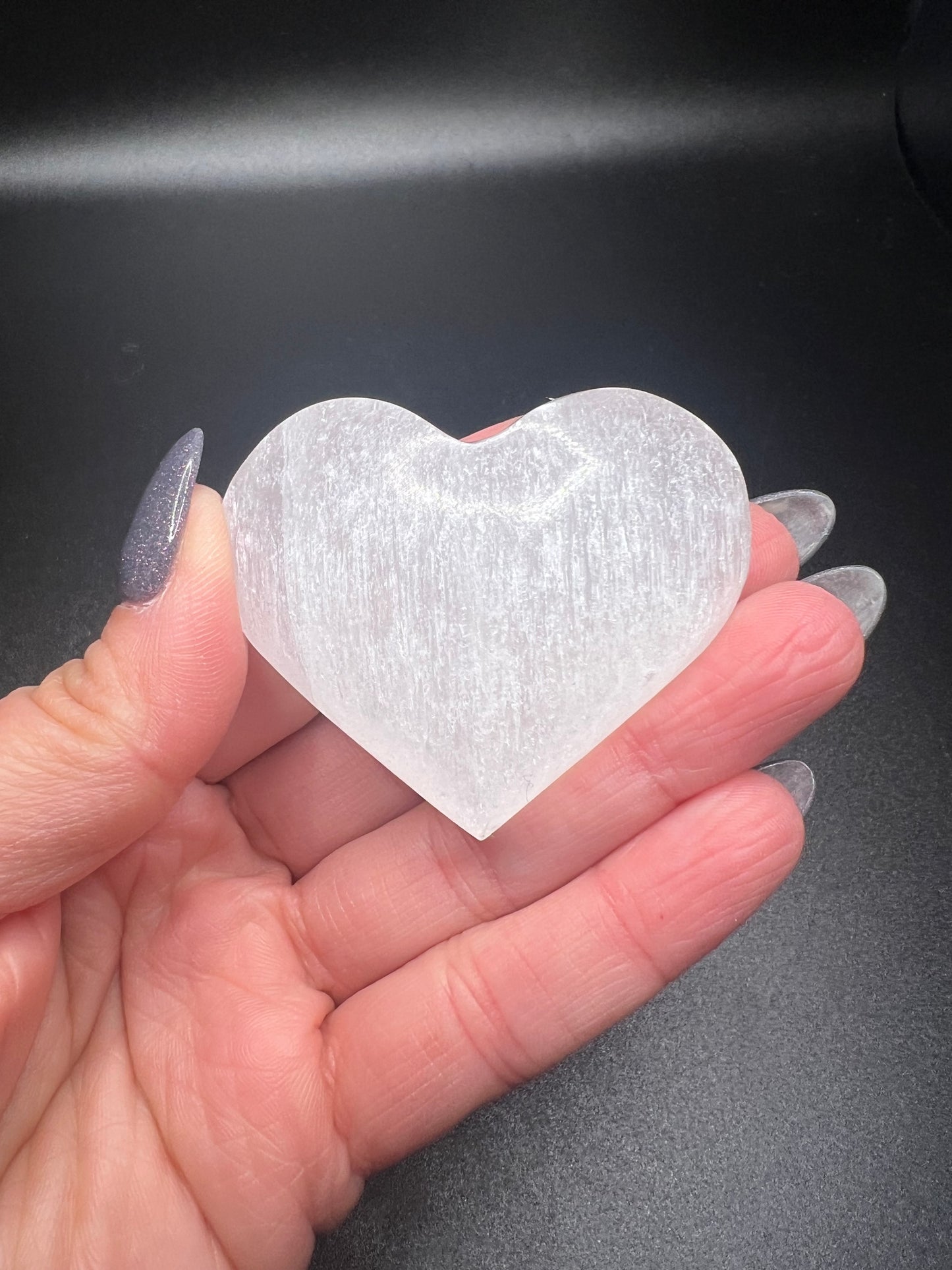 Selenite Heart