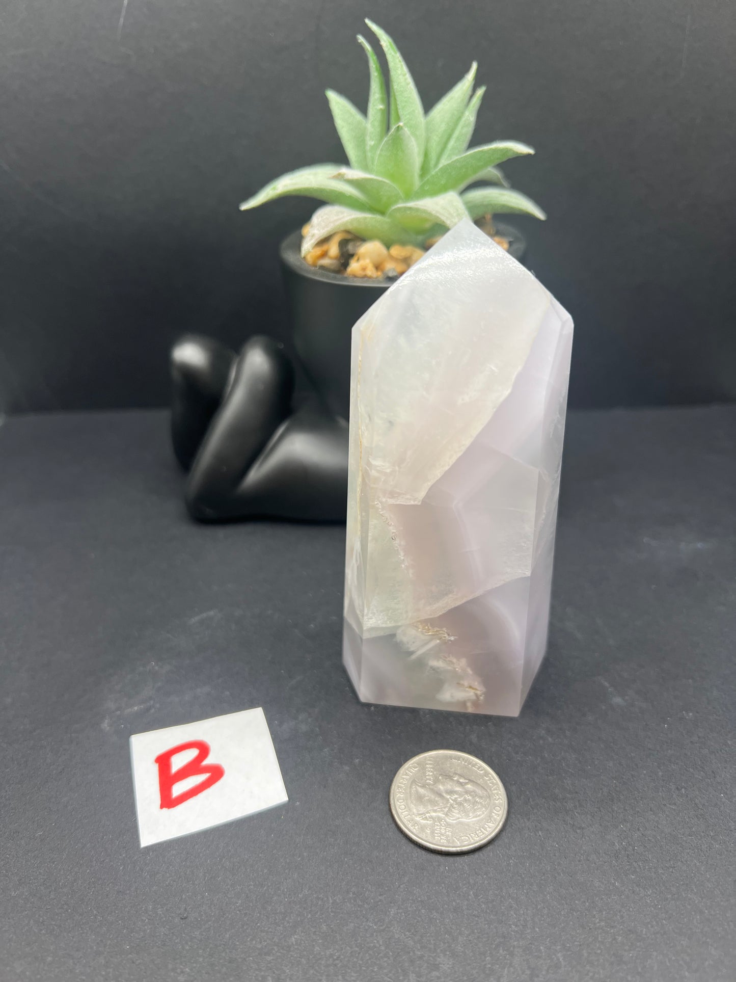 Lavender Fluorite Tower