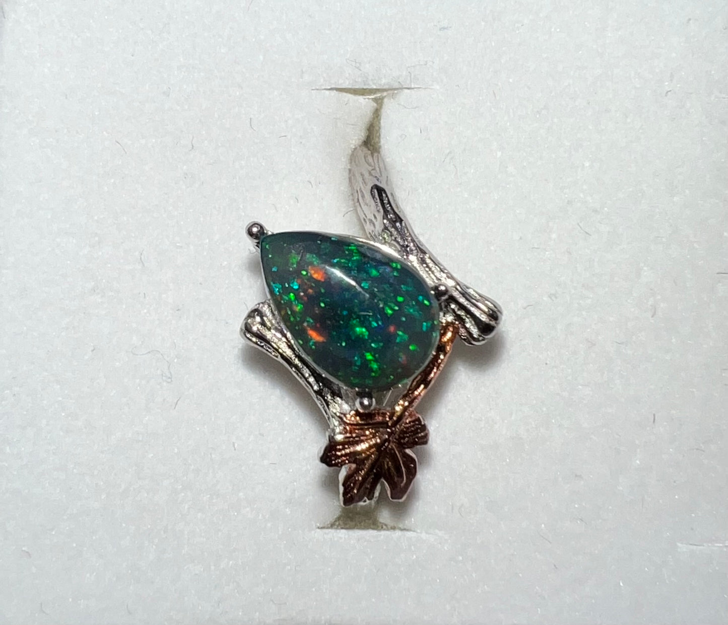 Black Opal Ring
