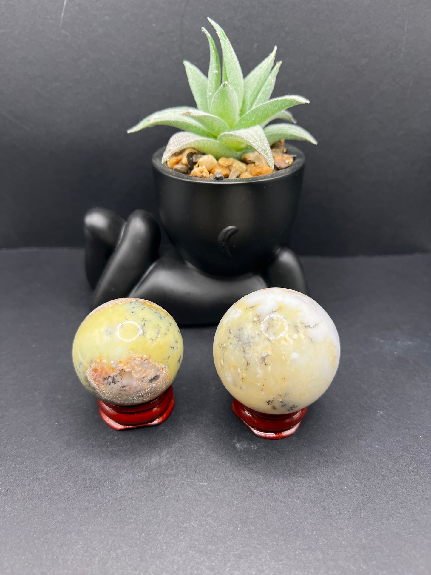 Dendrite Opal Sphere