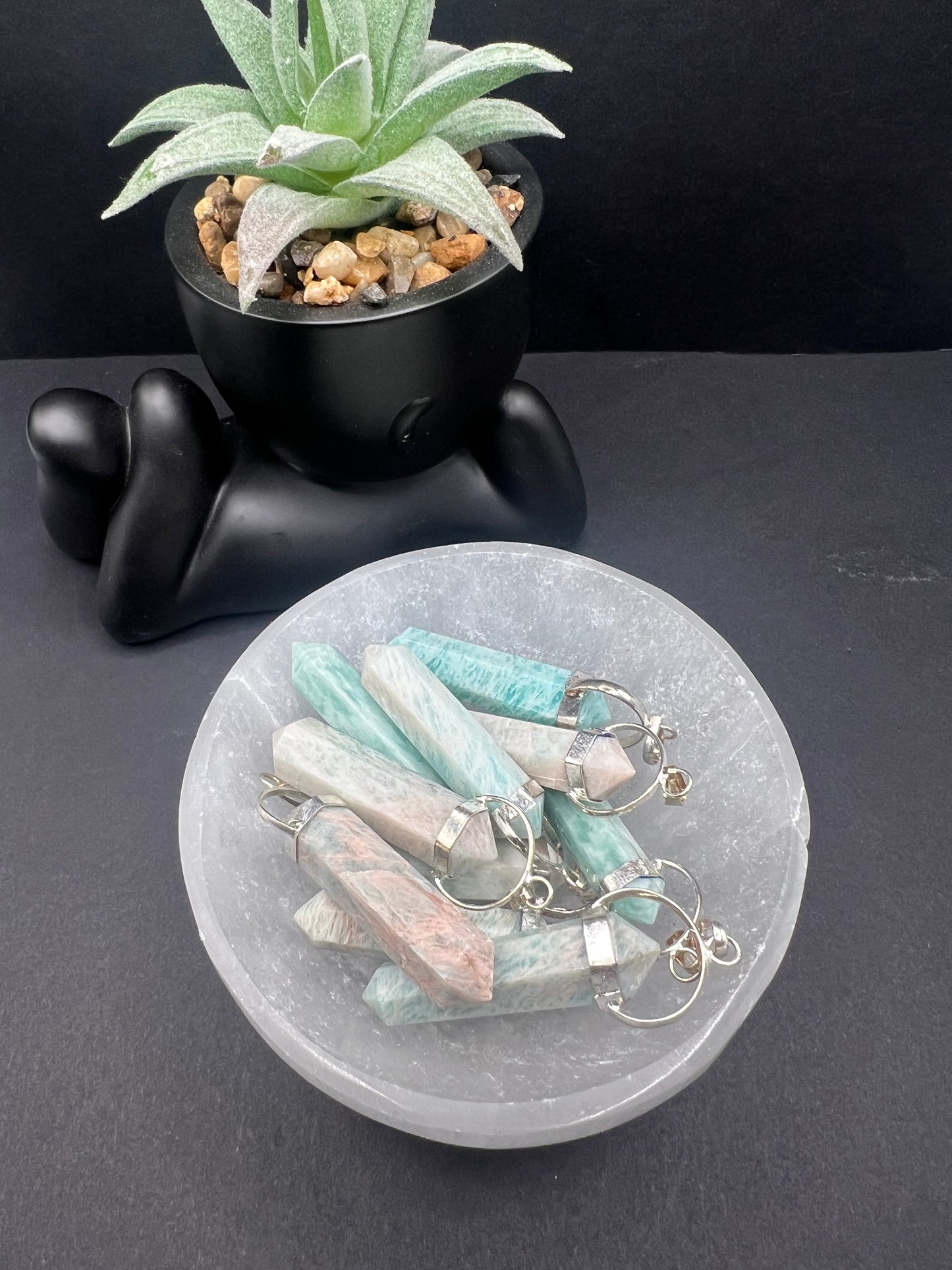 Amazonite Pendants
