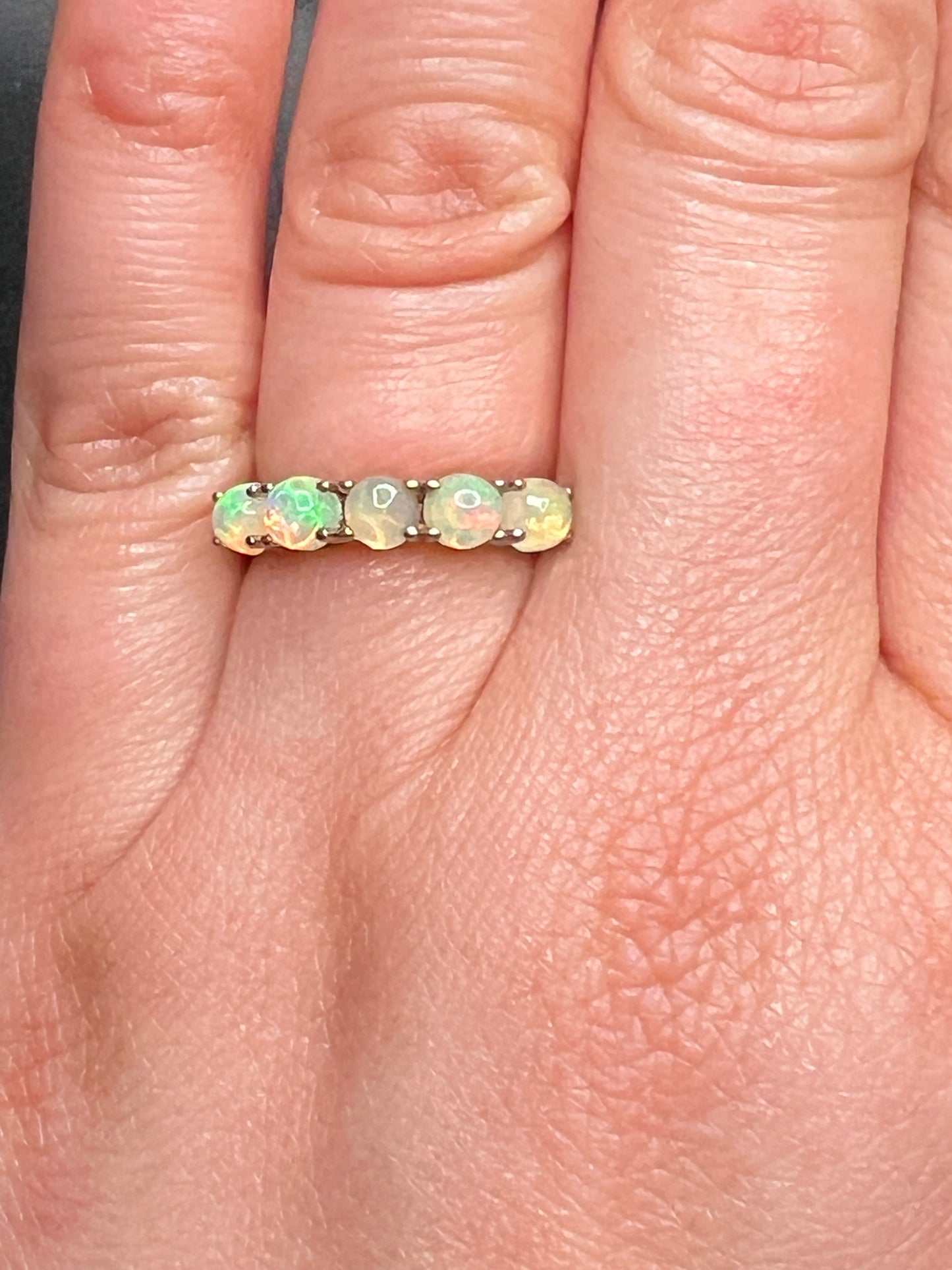 Ethiopian Opal Ring