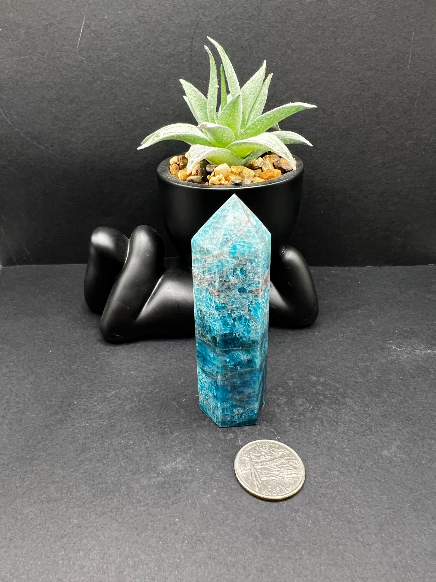 Blue Apatite Tower
