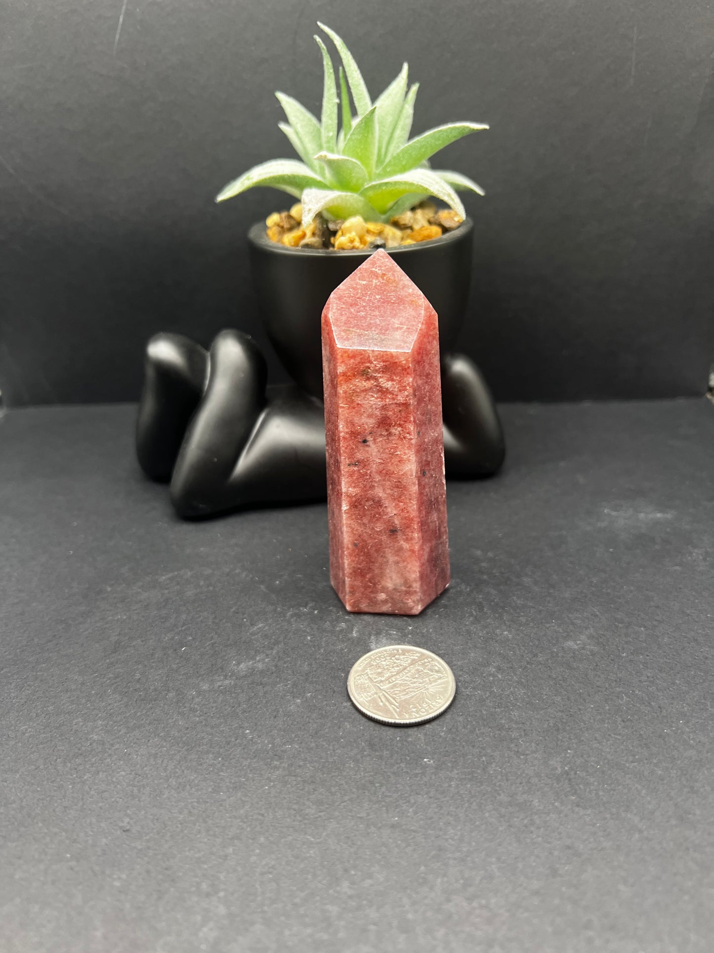 Strawberry Quartz Tower
