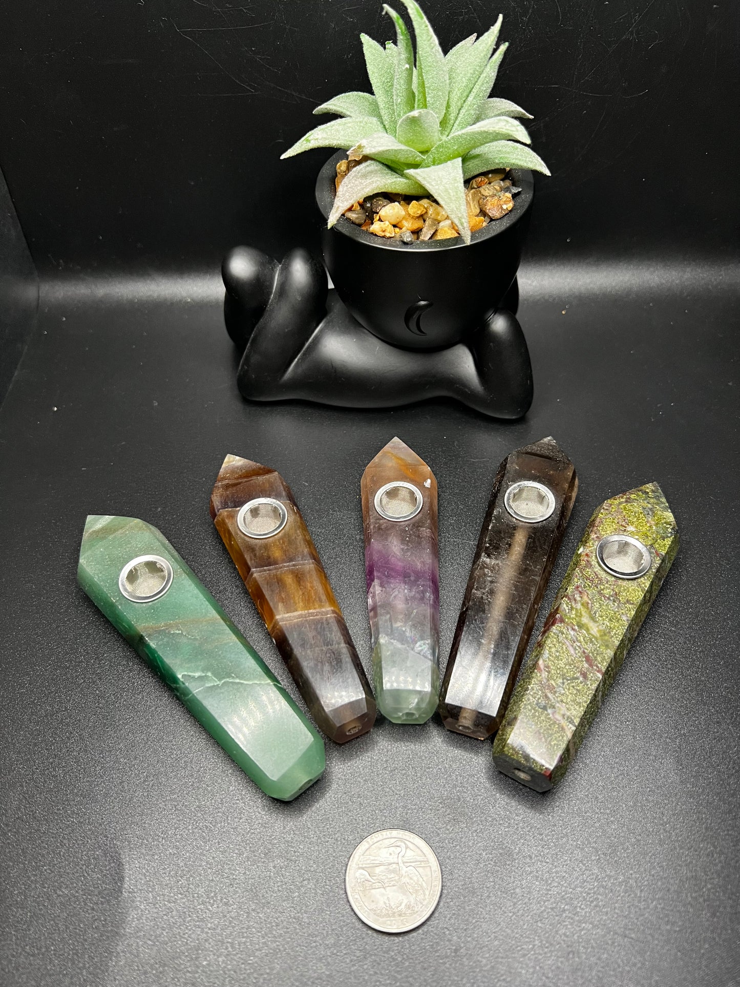 Crystal Smoking Pipe