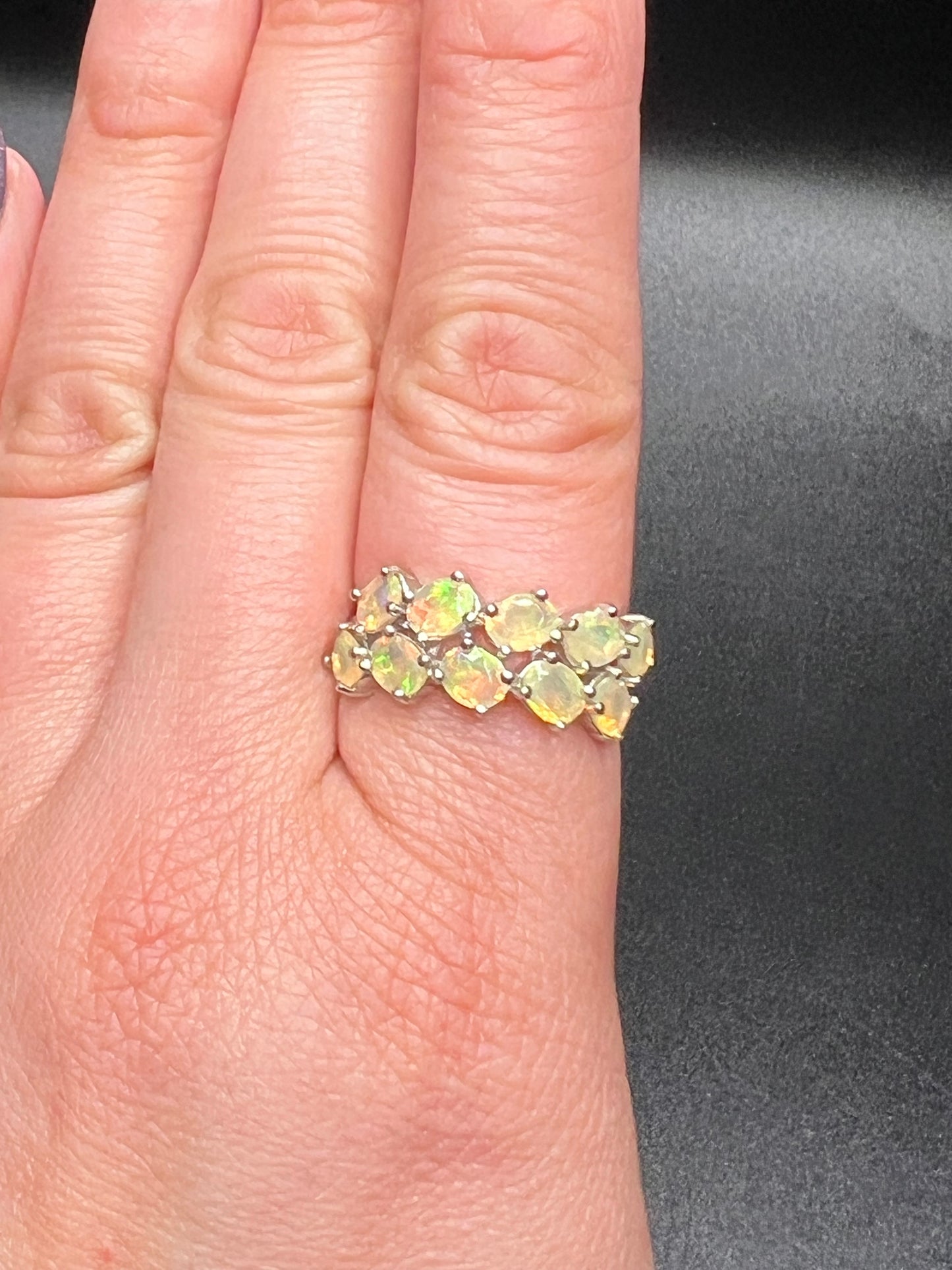 Ethiopian Opal Ring