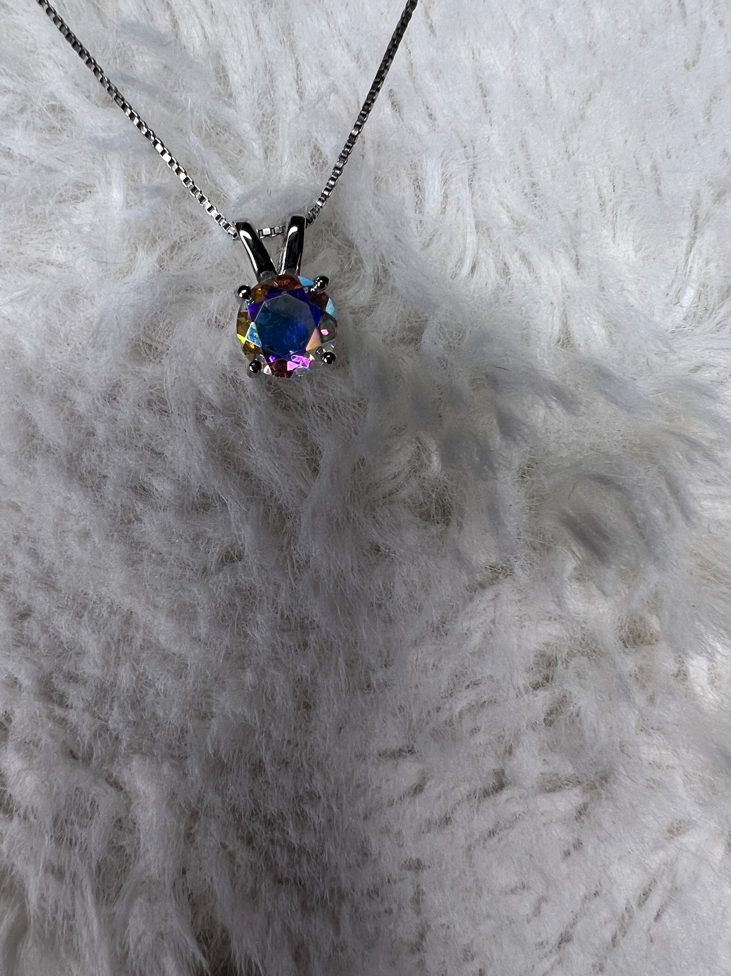 Mercury Mystic Topaz Pendant