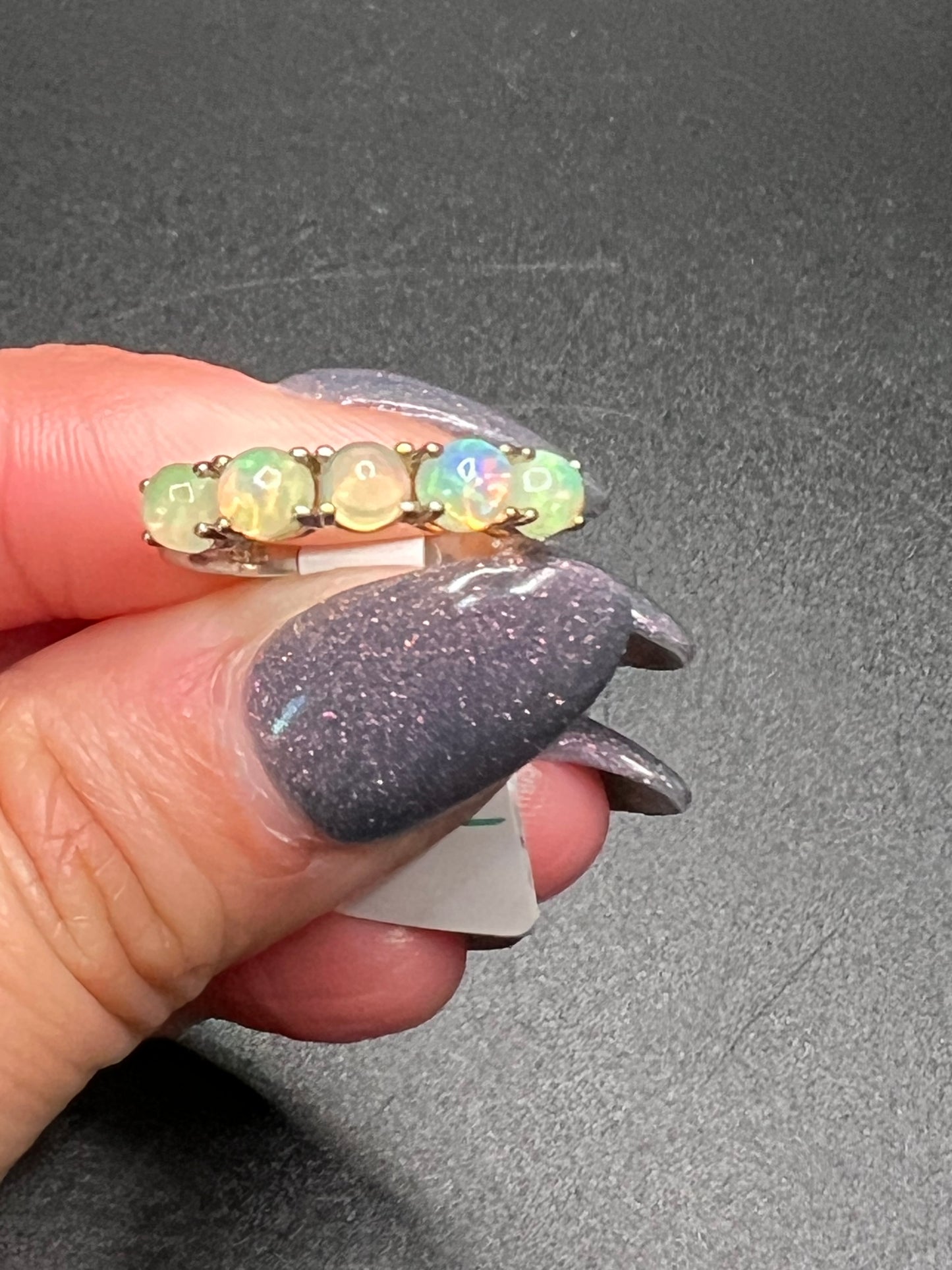 Ethiopian Opal Ring