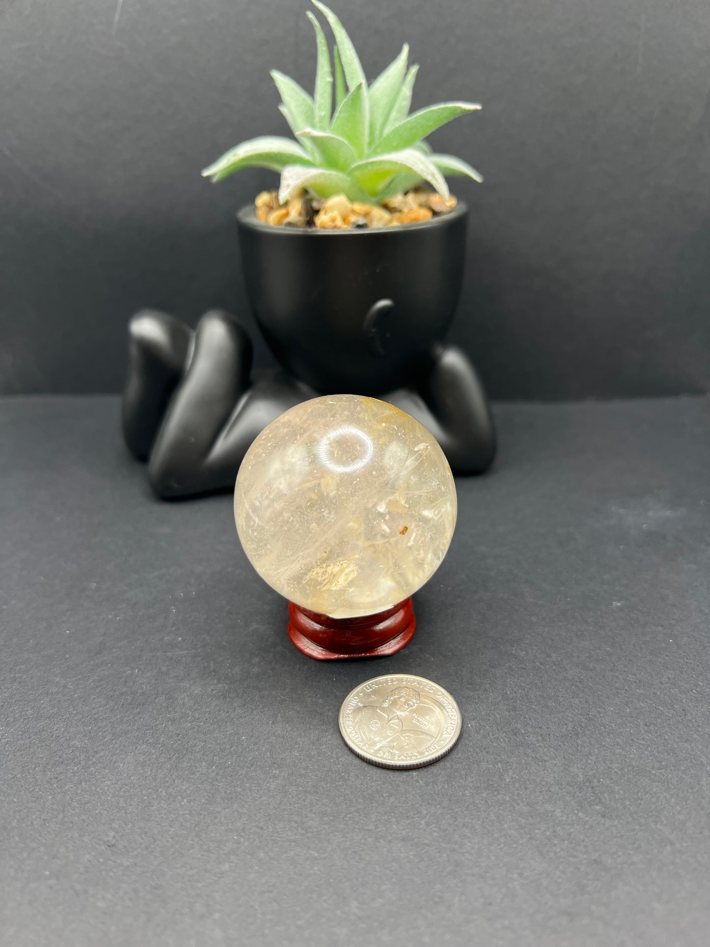 Clear Quartz Sphere