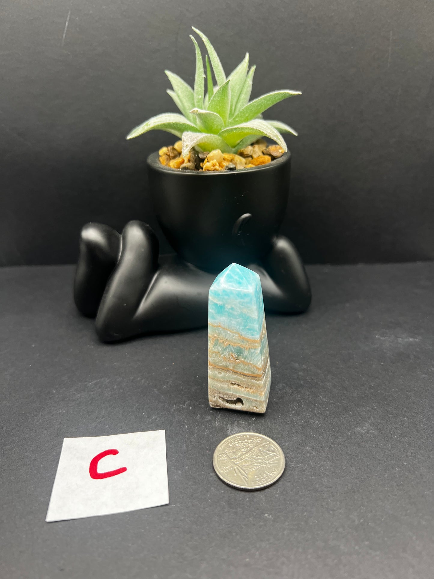 Blue Aragonite Towers