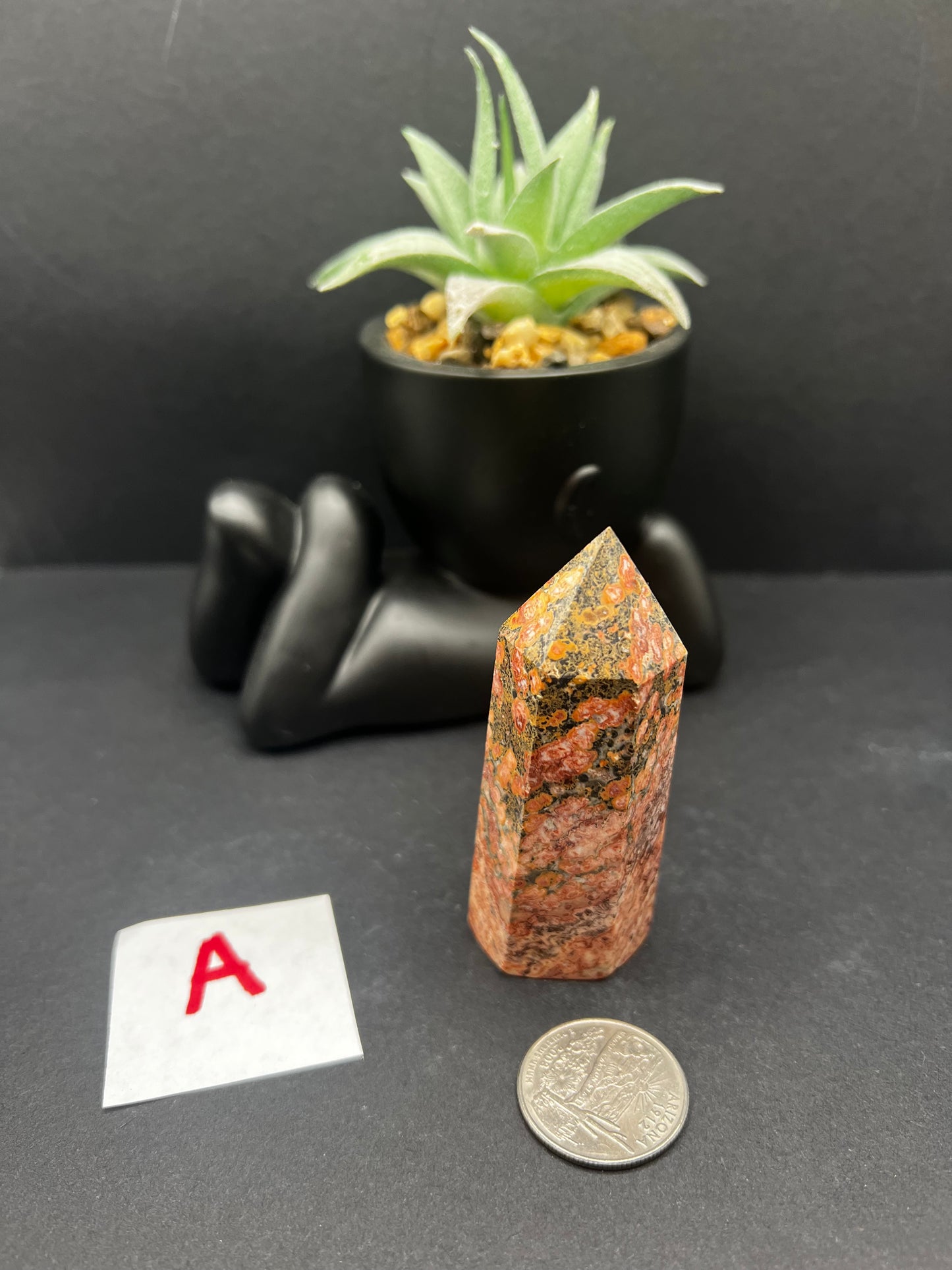 Leopardskin Jasper Tower