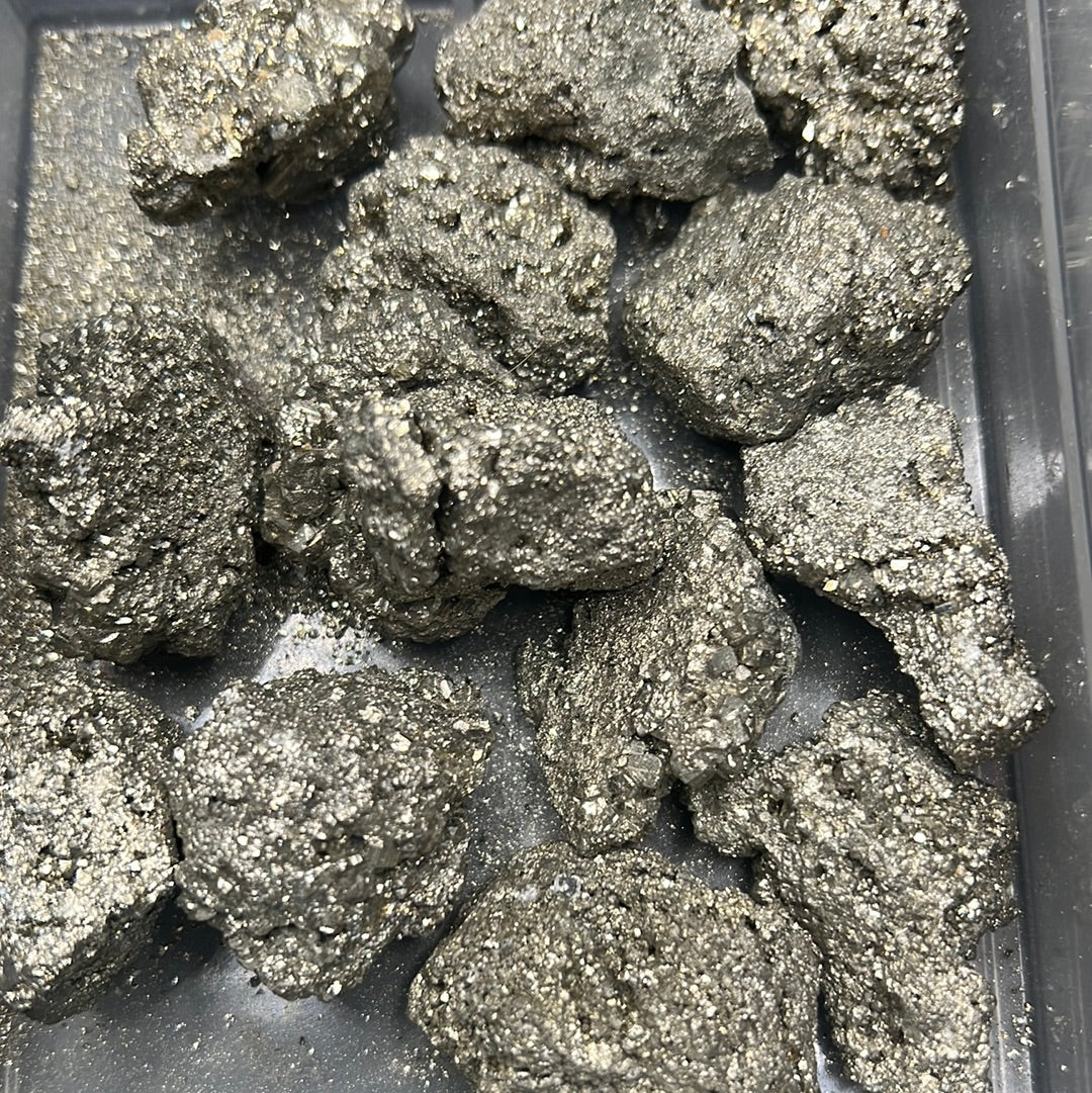 Pyrite Tumbles