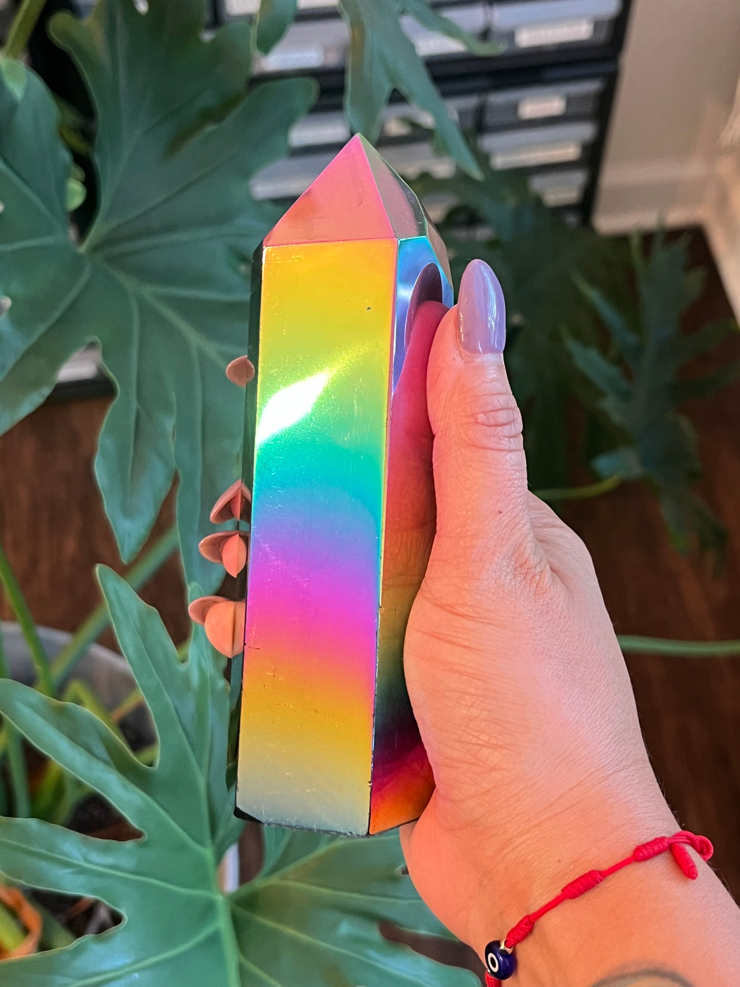 Titanium Aura Black Obsidian Tower