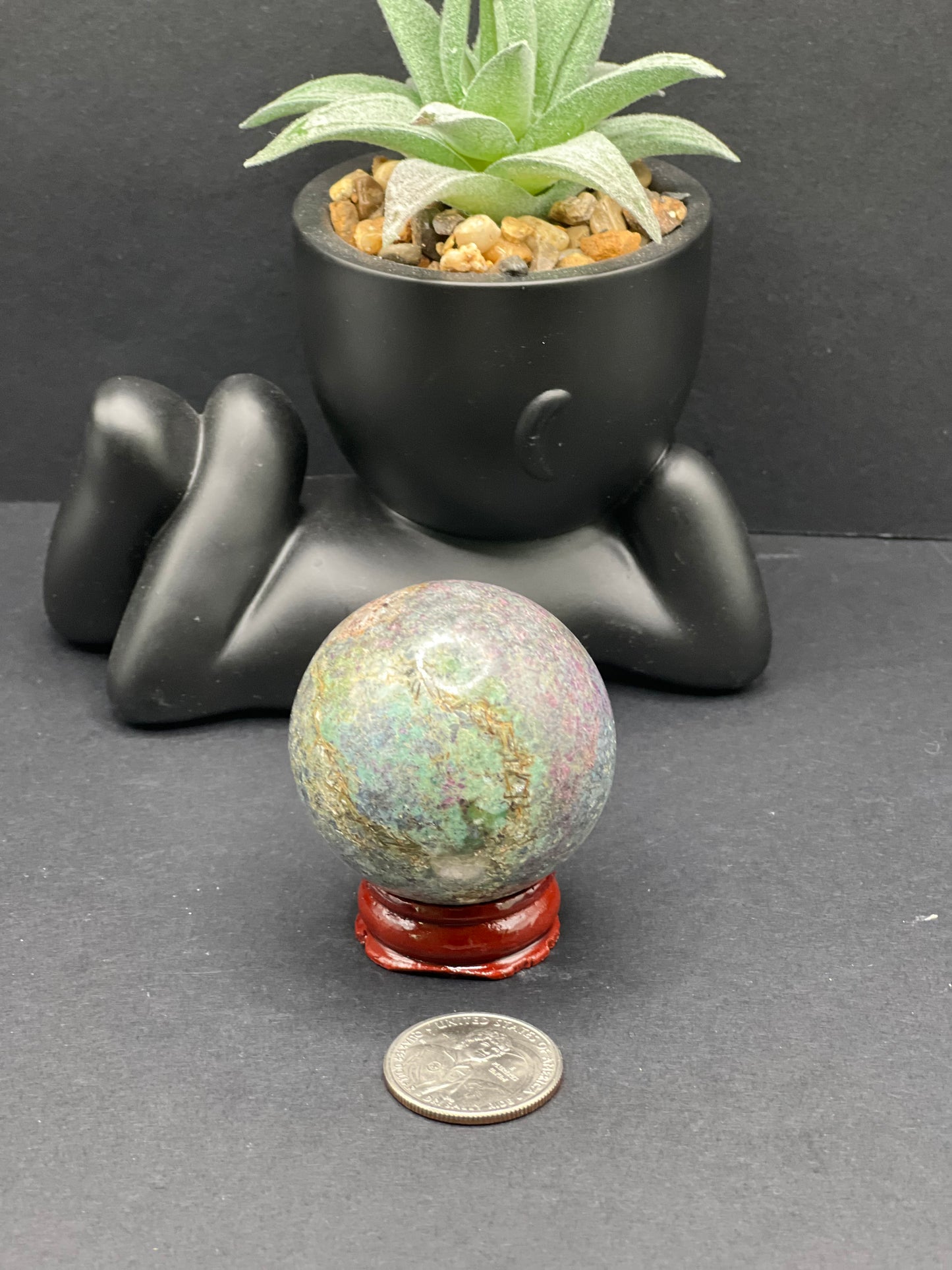 Ruby Kyanite Fuchsite