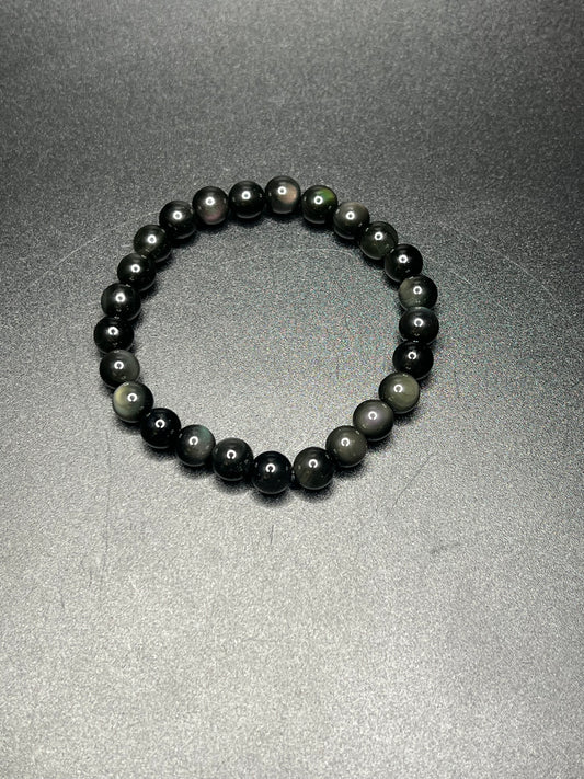 Rainbow Obsidian Bracelet