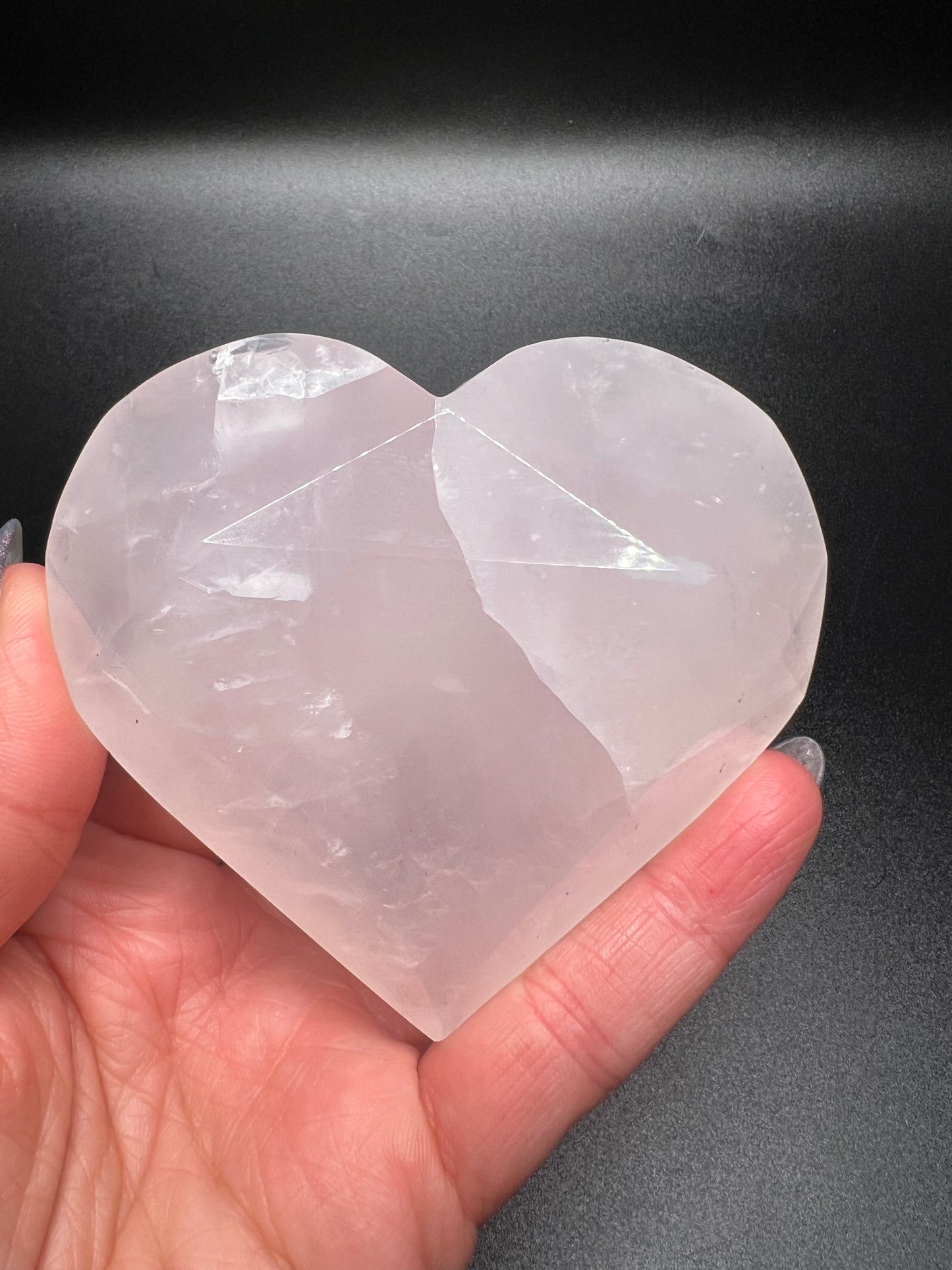 Girasol Quartz Heart