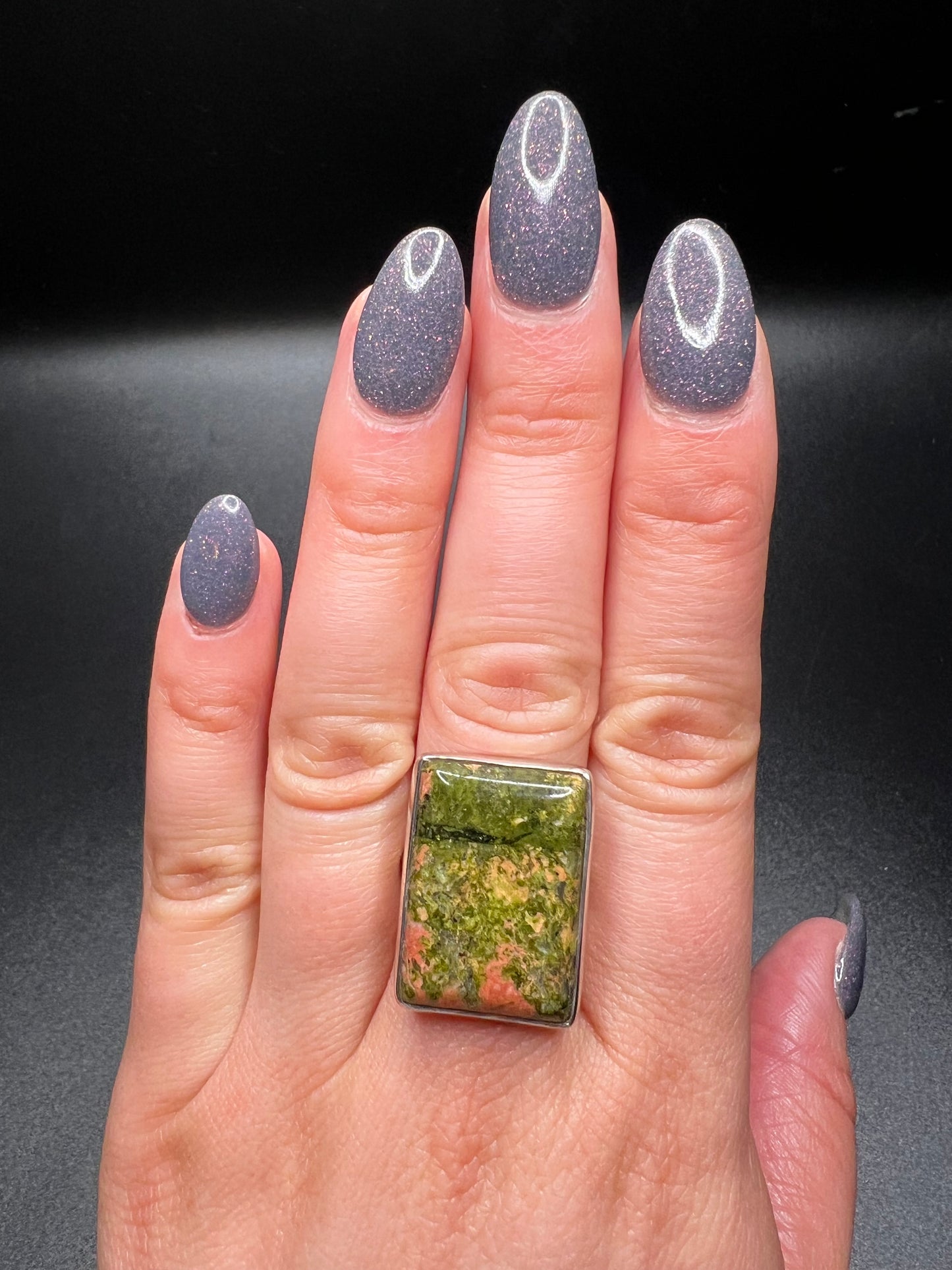 Unakite Ring (Adjustable)