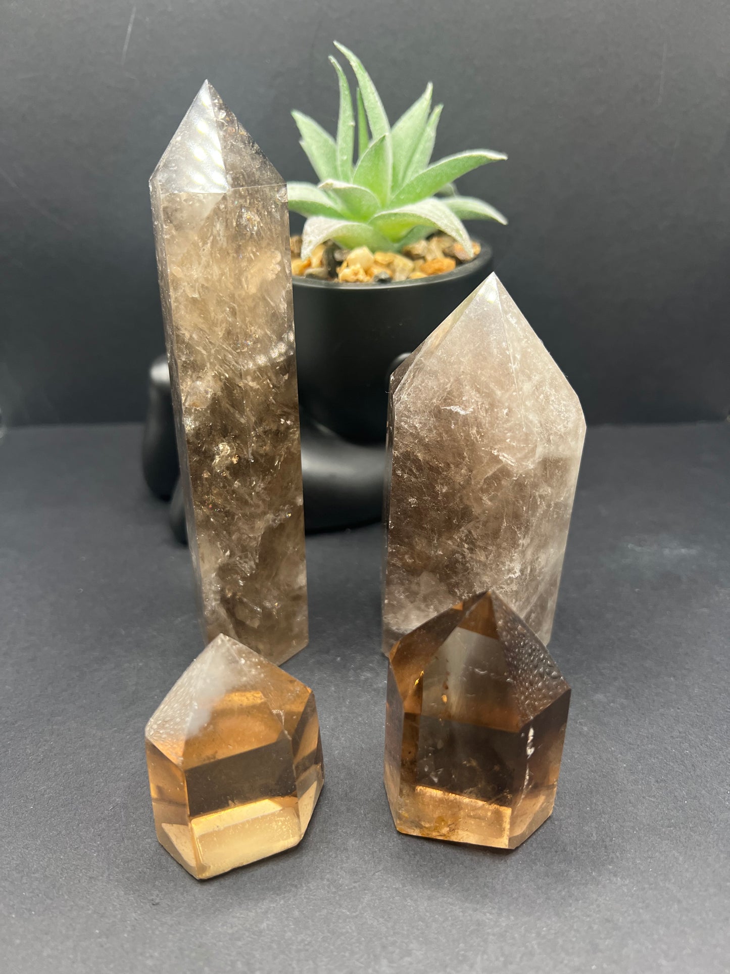 Smokey Quartz Tower