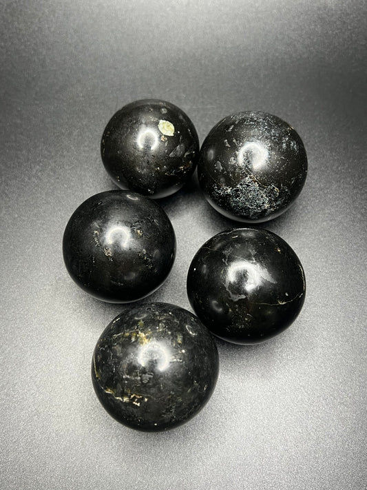 Black Tourmaline Spheres