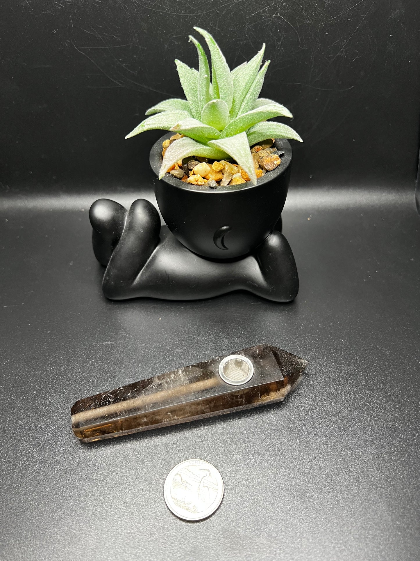 Crystal Smoking Pipe