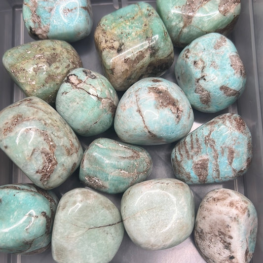 Amazonite Tumbles (Pakistan)