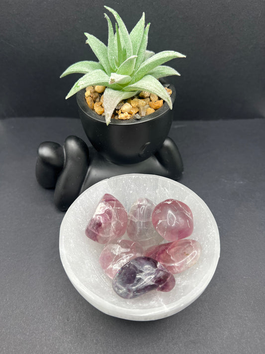 Fluorite Tumbles