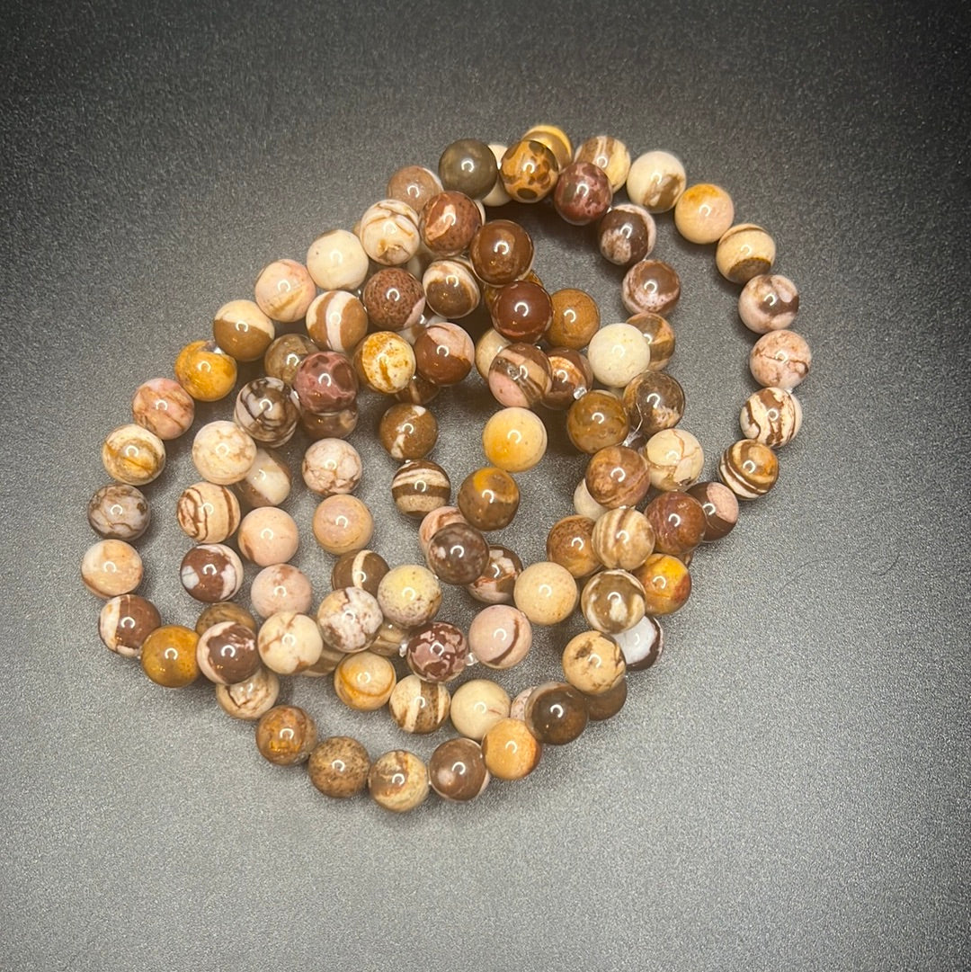 Brown Zebra Jasper Bracelet