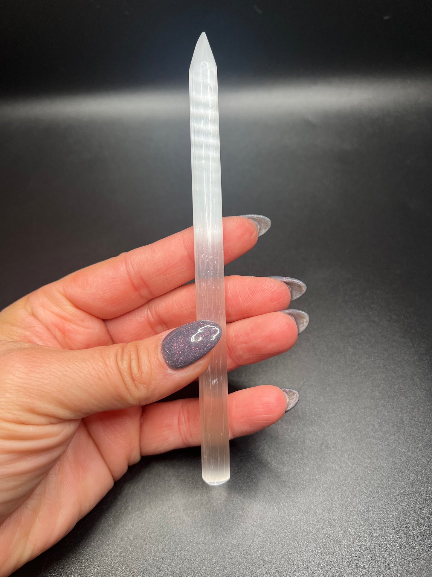 Selenite Thin Wand