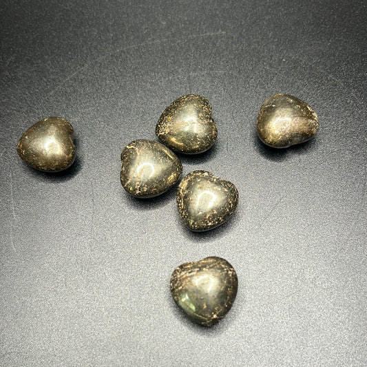 Pyrite Hearts (small)