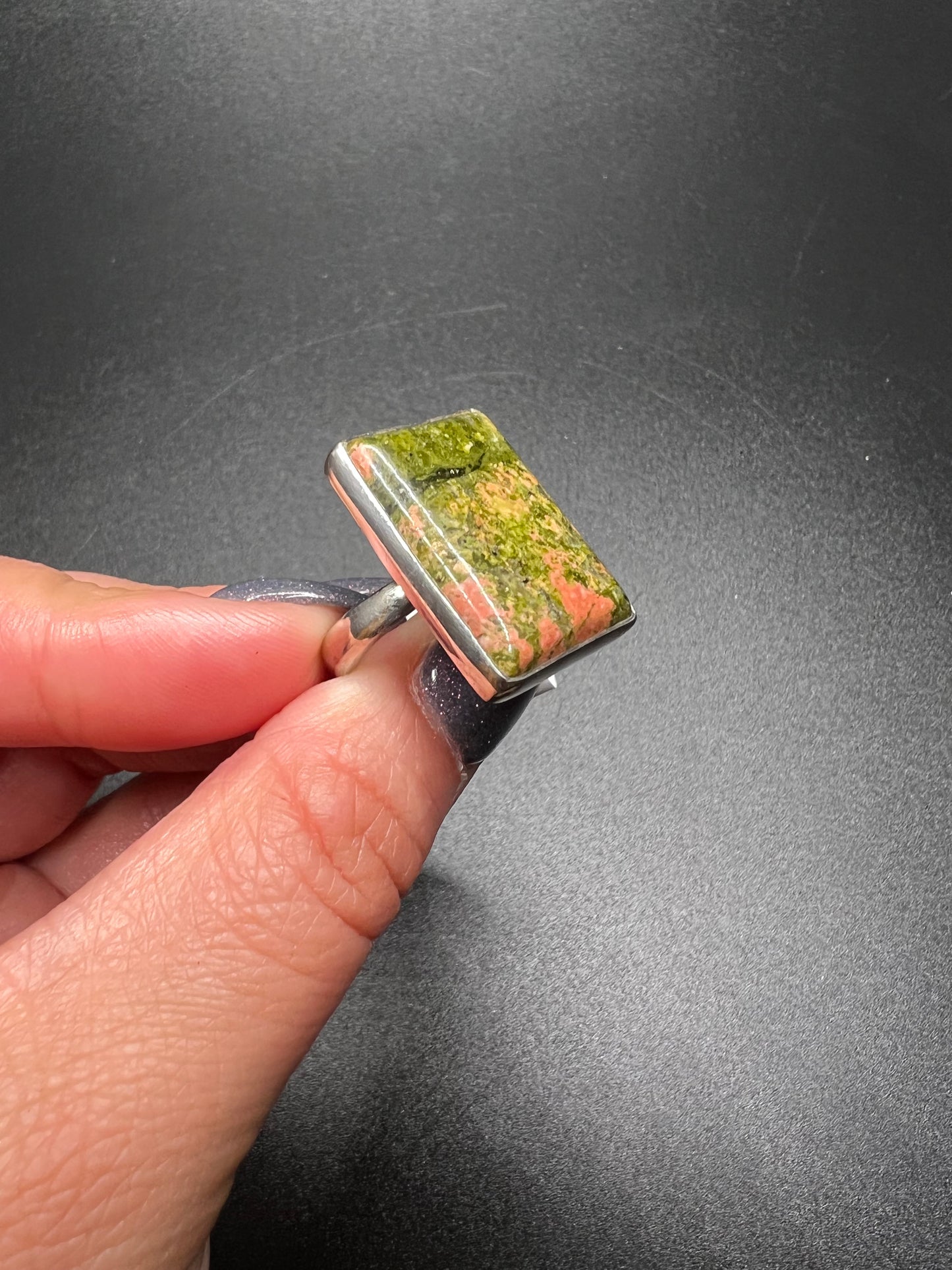 Unakite Ring (Adjustable)