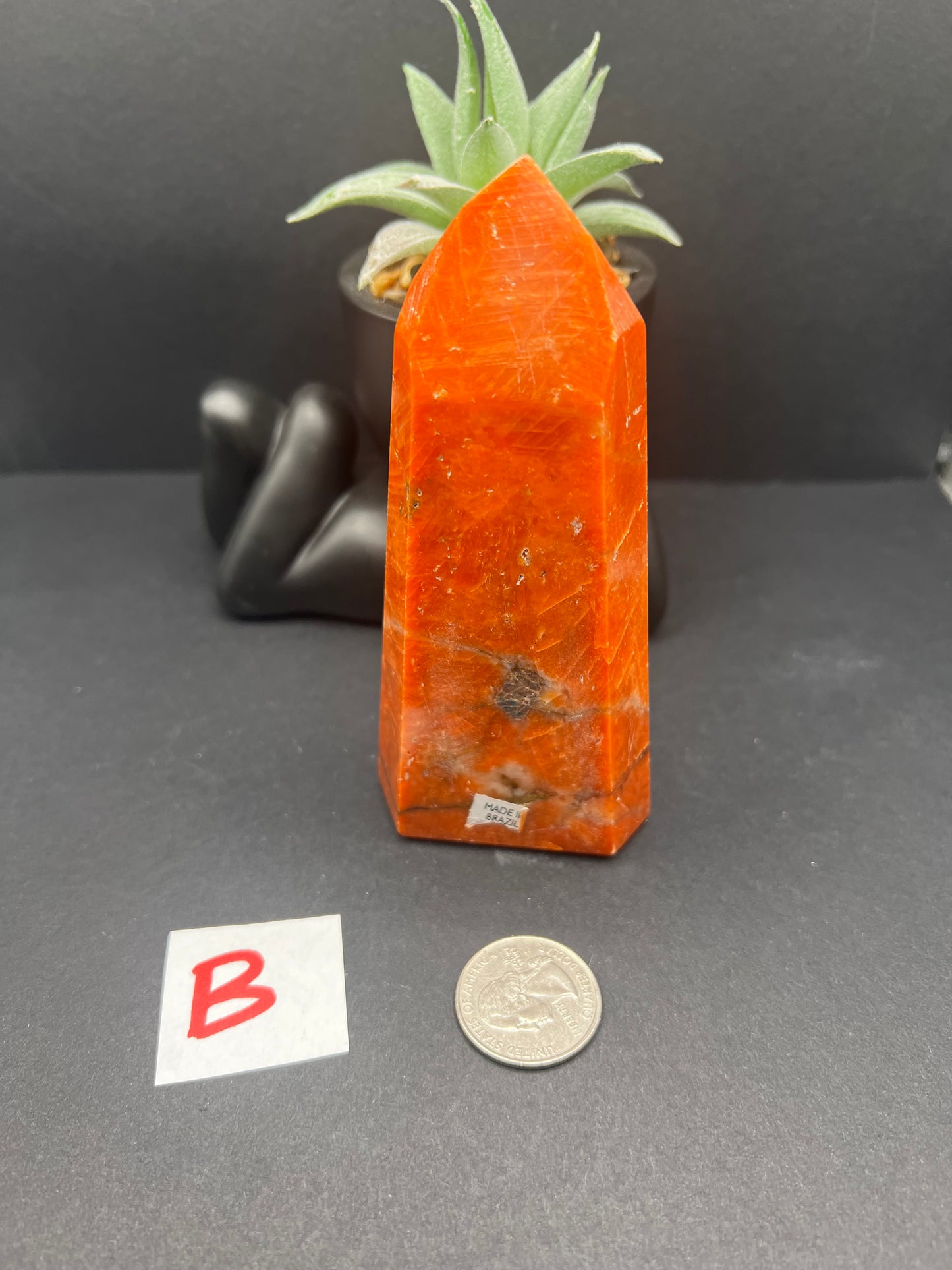 Sunstone with Apatite Towers