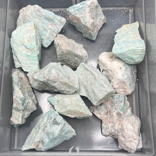 Amazonite Rough Tumbles