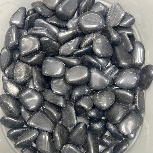 Black Obsidian Tumbles (large)