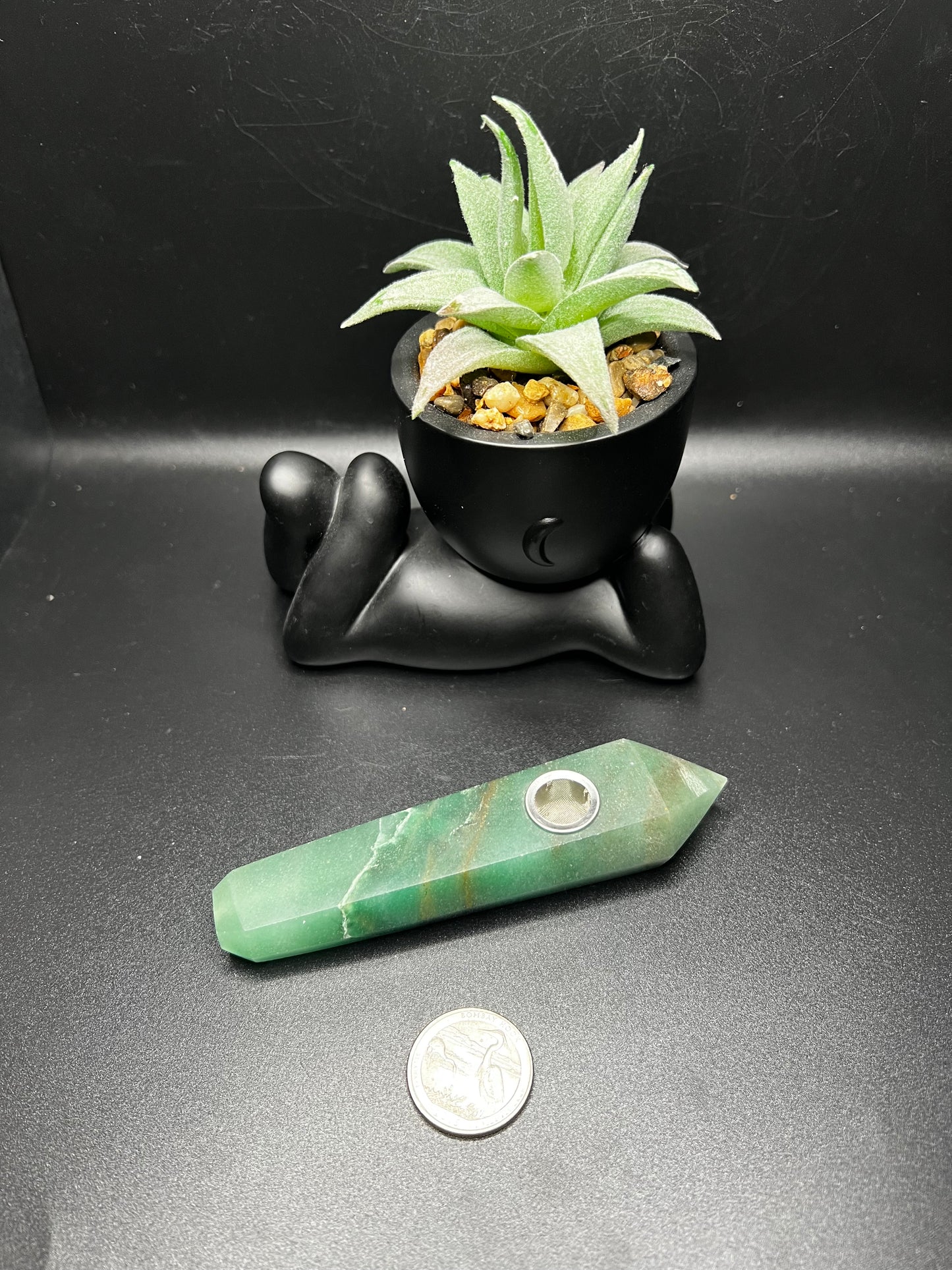 Crystal Smoking Pipe