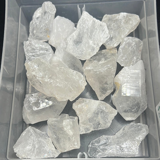 Clear Quartz Rough Tumbles