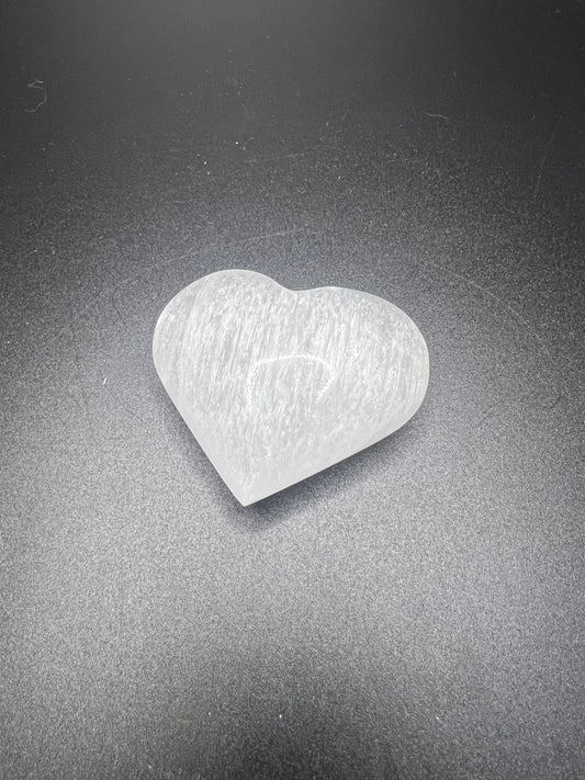 Selenite Heart