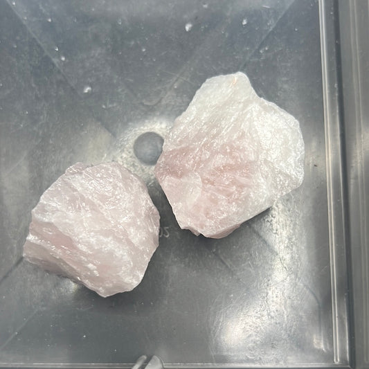 Rose Quartz Rough Tumbles