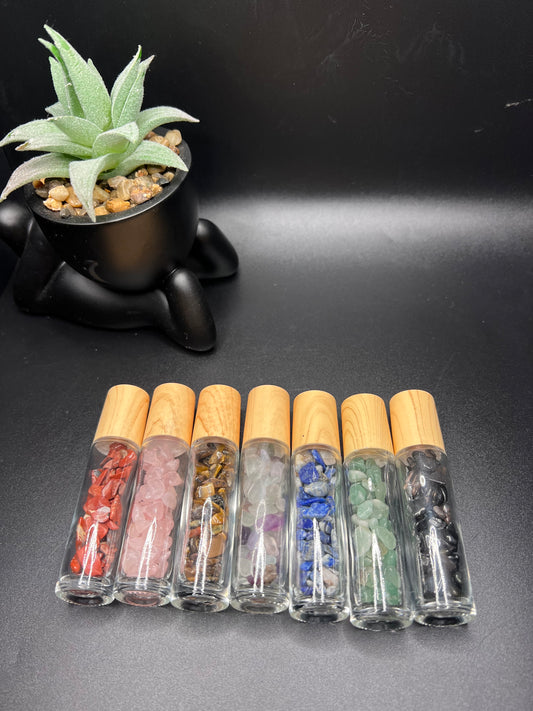 Crystal Oil Roller Bottle