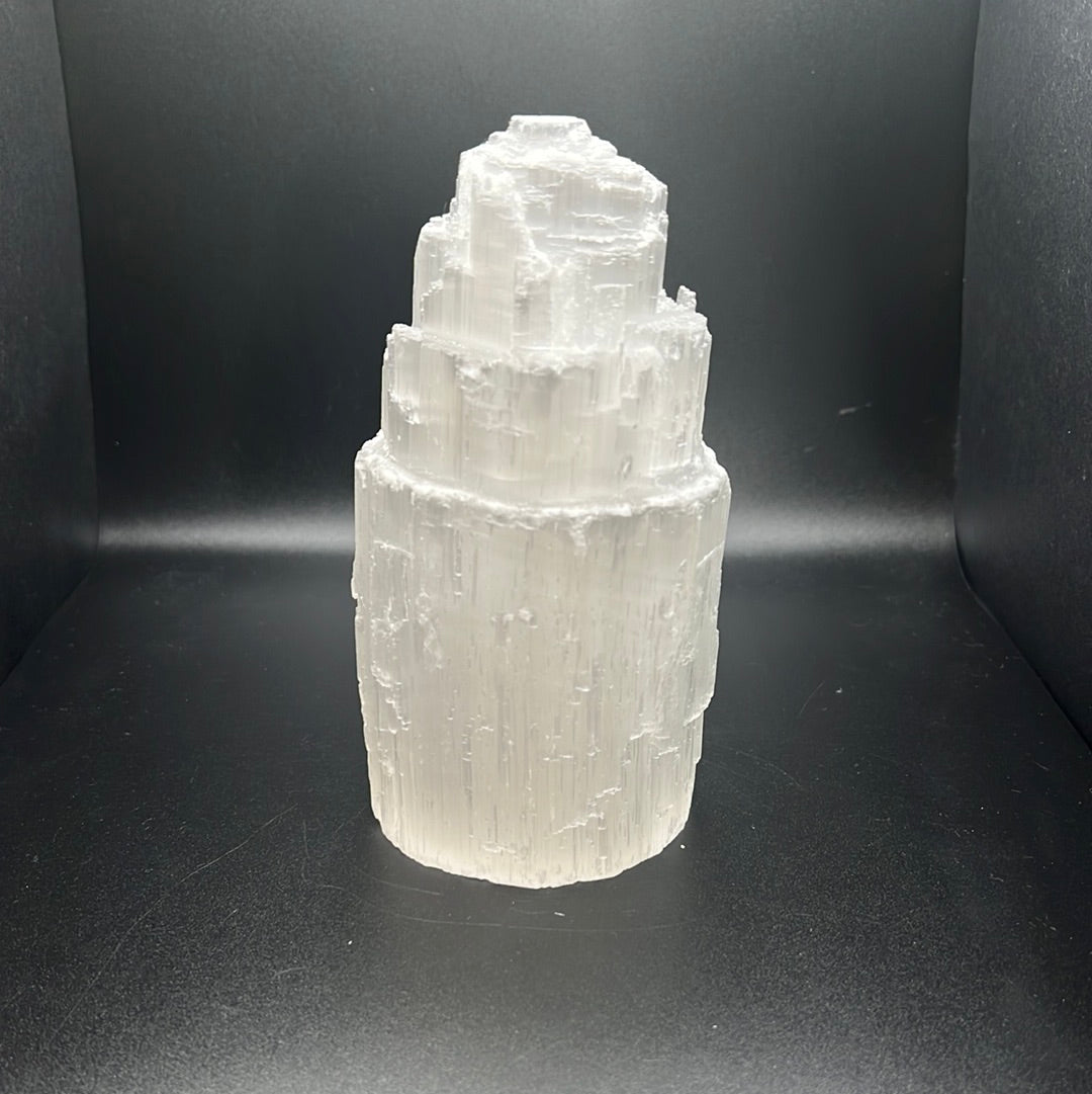 Selenite Skyscraper Lamp (big)