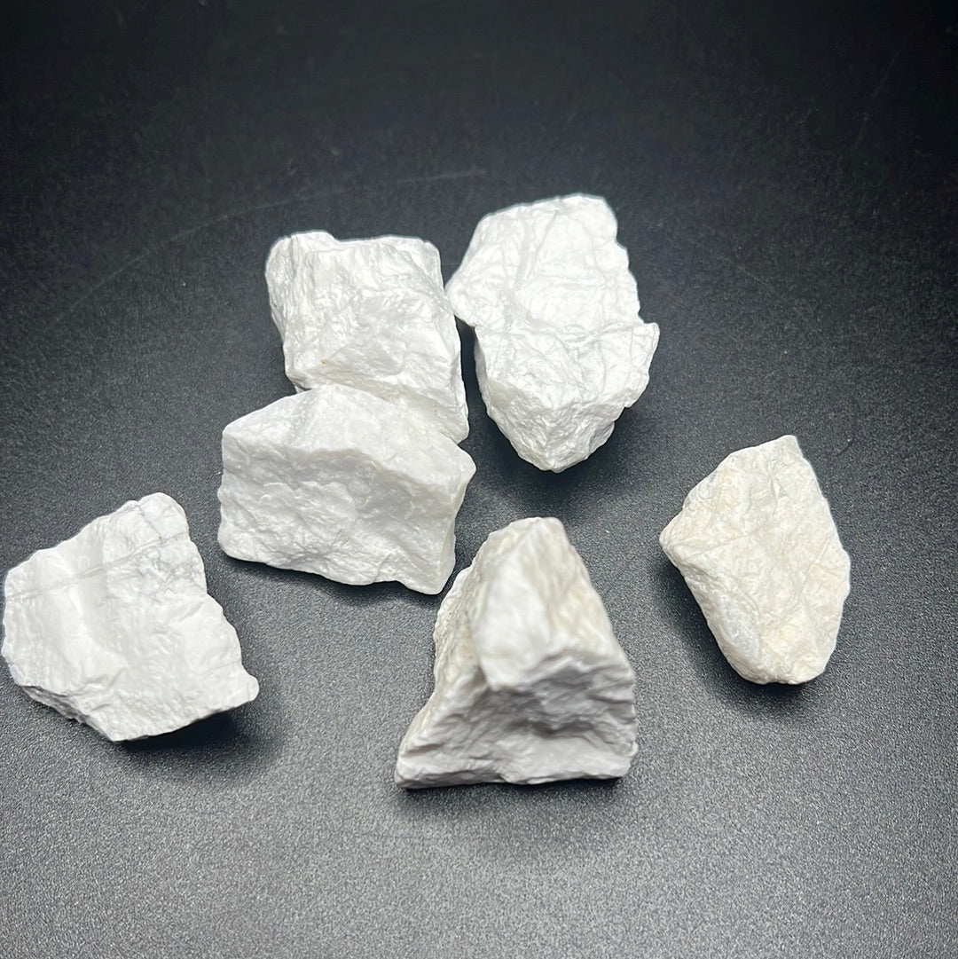 Howlite Rough Tumbles