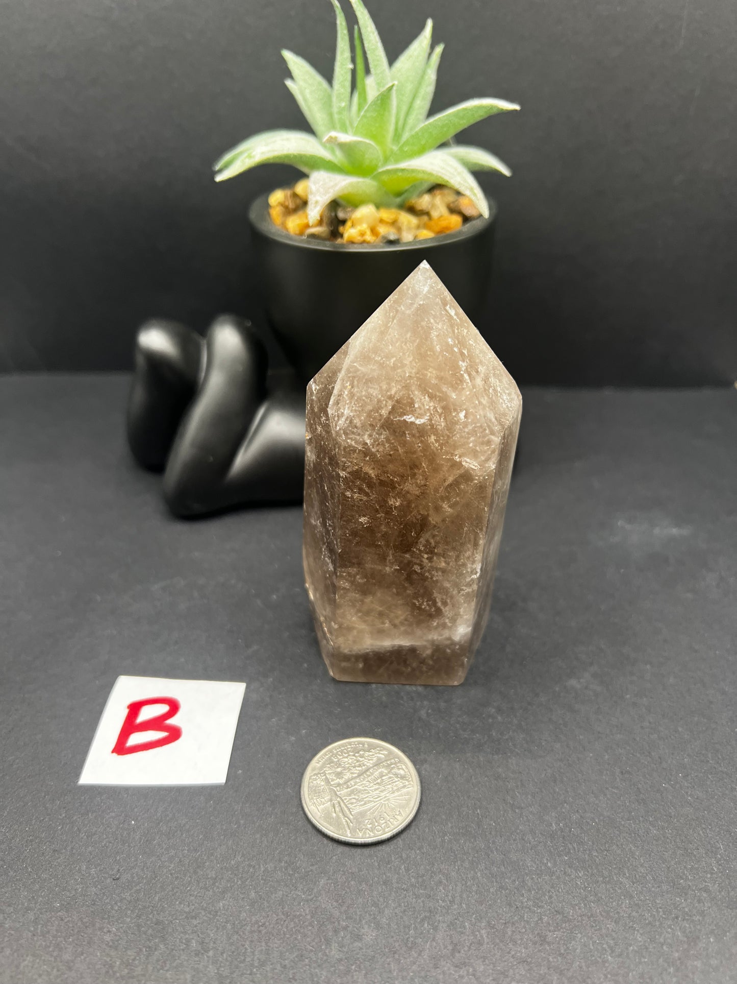 Smokey Quartz Tower