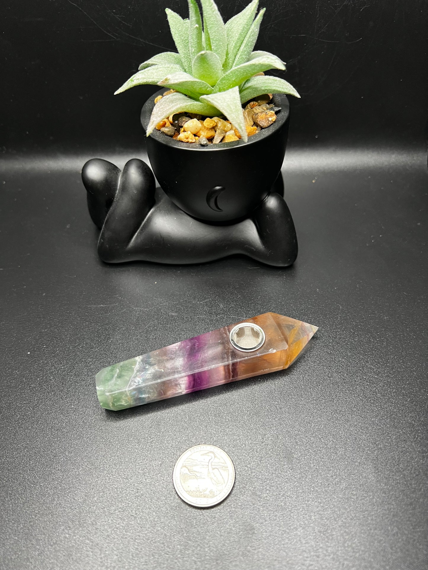 Crystal Smoking Pipe