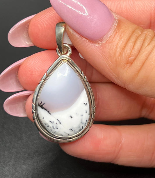 Dendritic Opal Pendant