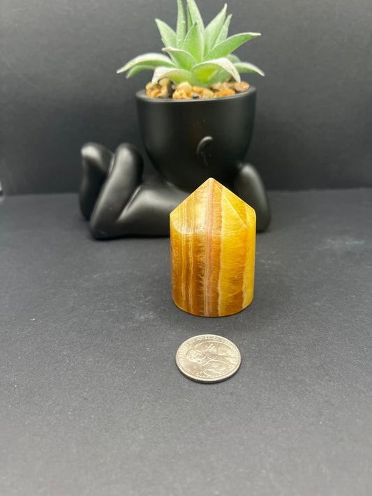 Yellow Fluorite Tower