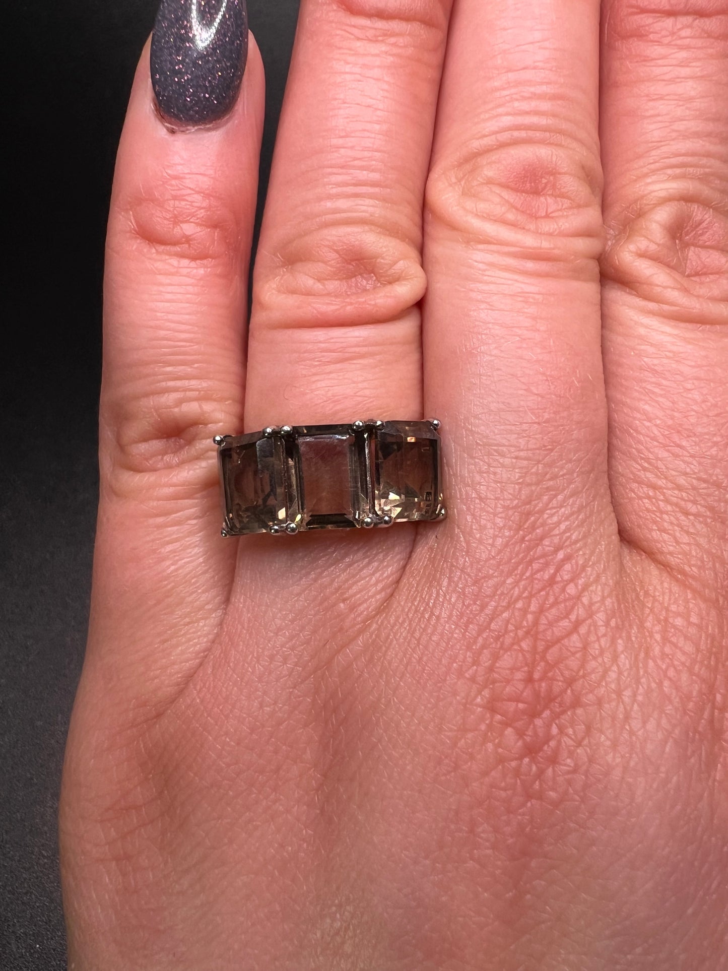 Smokey Quartz Ring